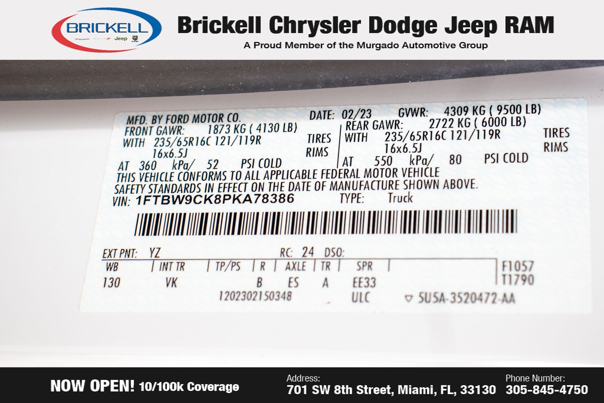 2023 Ford E-Transit-350 Base