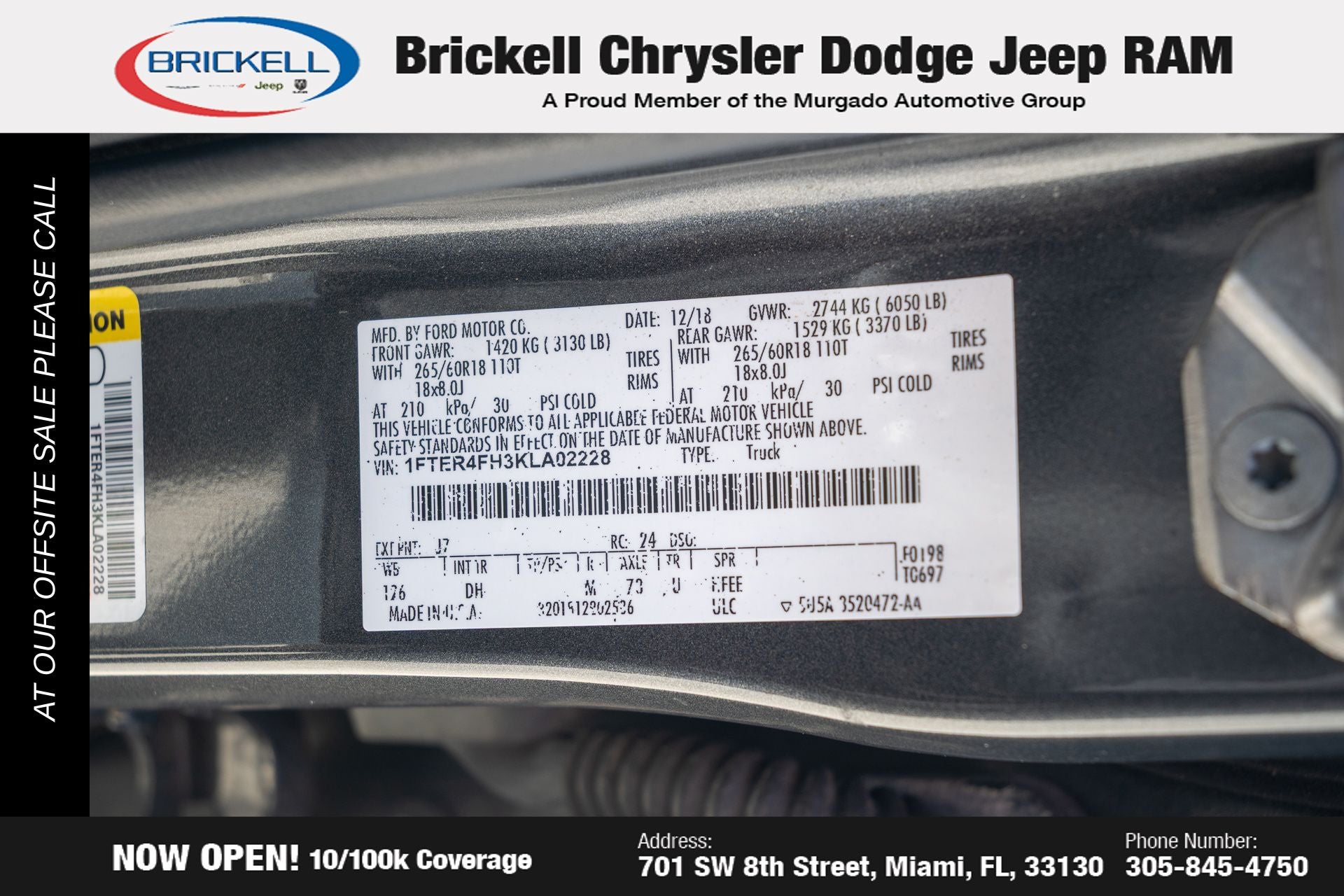 2019 Ford Ranger Lariat