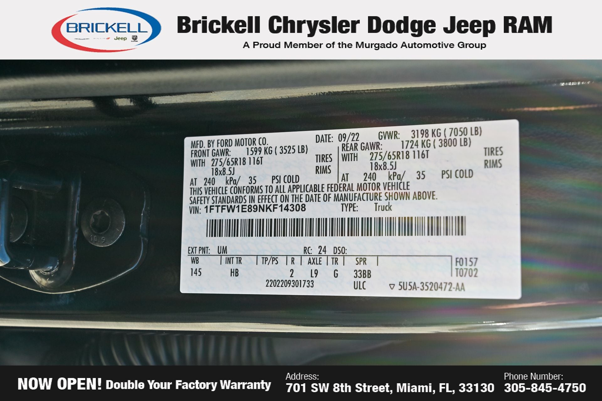 2022 Ford F-150 Lariat