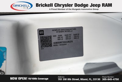 2022 Chevrolet Express 3500 Work Van Cutaway