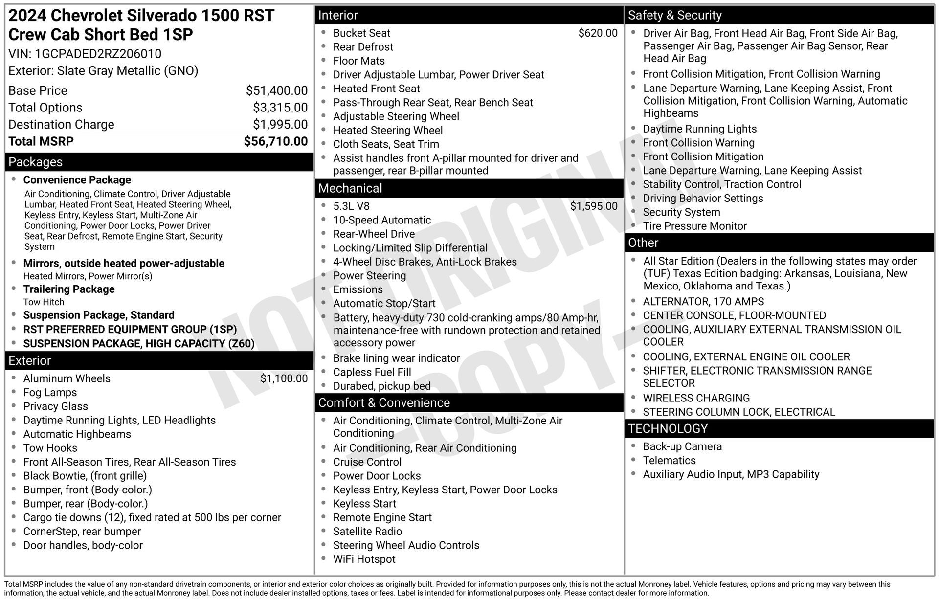 2024 Chevrolet Silverado 1500 RST