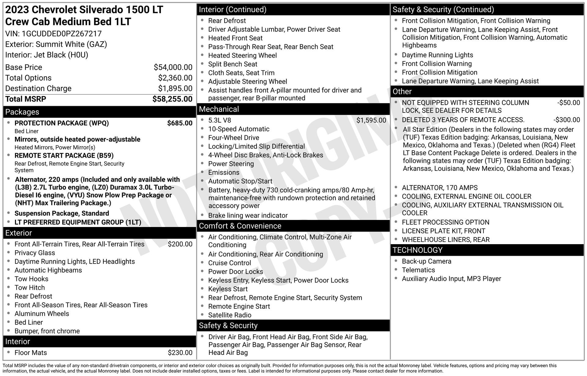 2023 Chevrolet Silverado 1500 LT