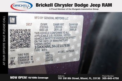 2018 GMC Acadia SLT-1