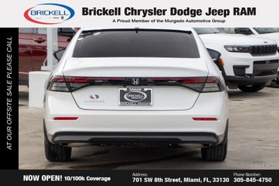 2025 Honda Accord SE