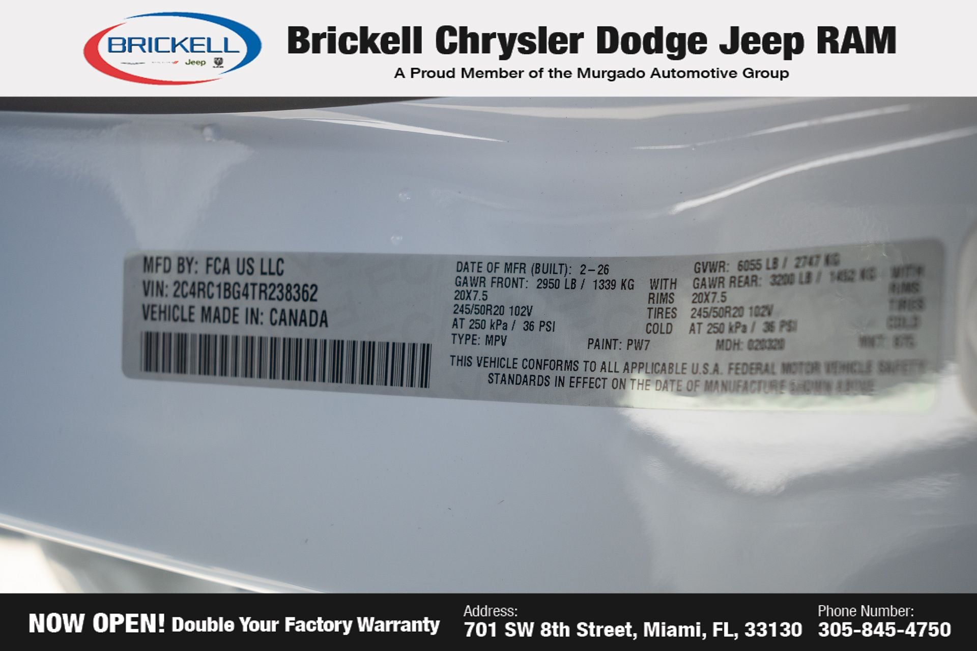 2026 Chrysler Pacifica Select