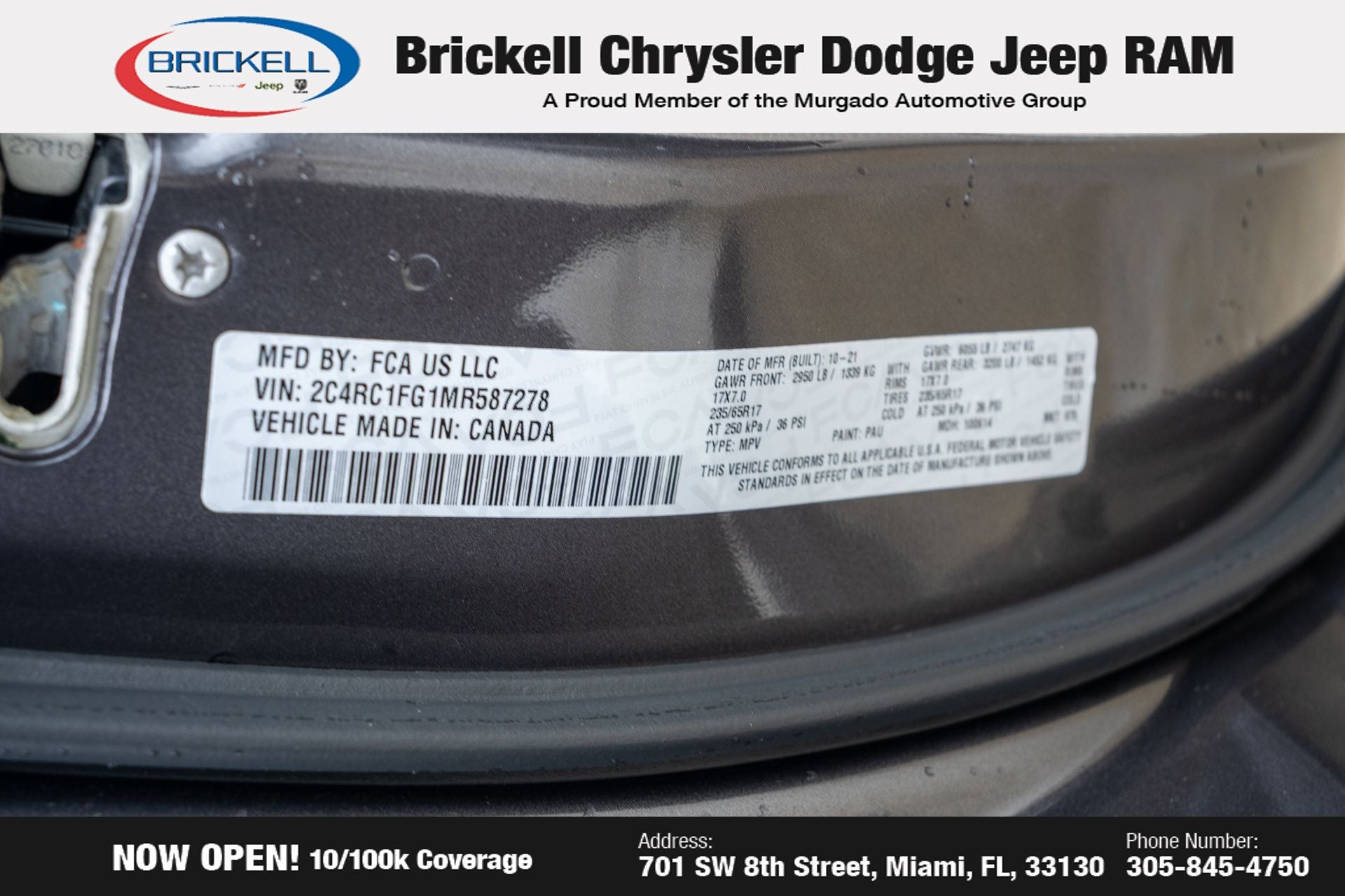 2021 Chrysler Pacifica Touring