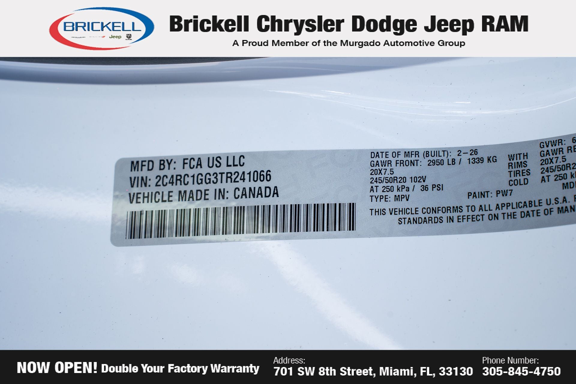 2026 Chrysler Pacifica Limited