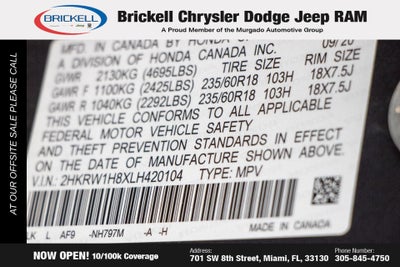 2020 Honda CR-V EX-L