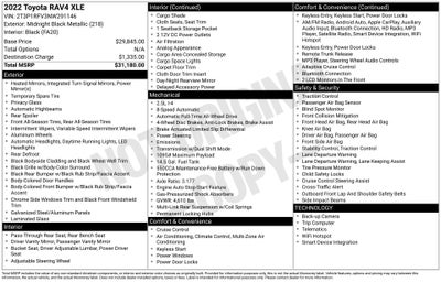 2022 Toyota RAV4 XLE