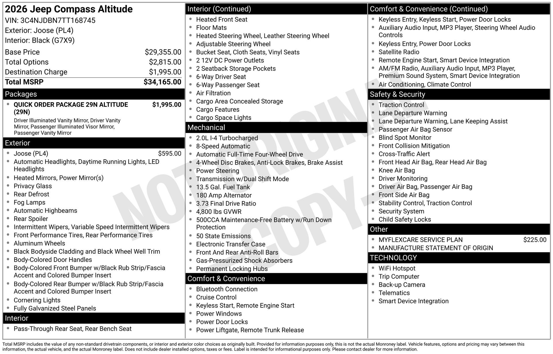2026 Jeep Compass Latitude