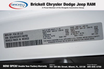 2026 RAM ProMaster 2500 High Roof