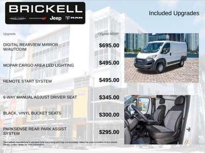 2026 RAM ProMaster 1500 Low Roof