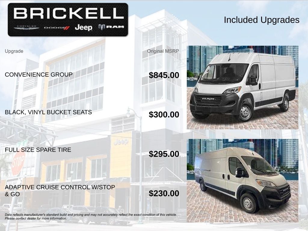 2025 RAM ProMaster 3500 High Roof