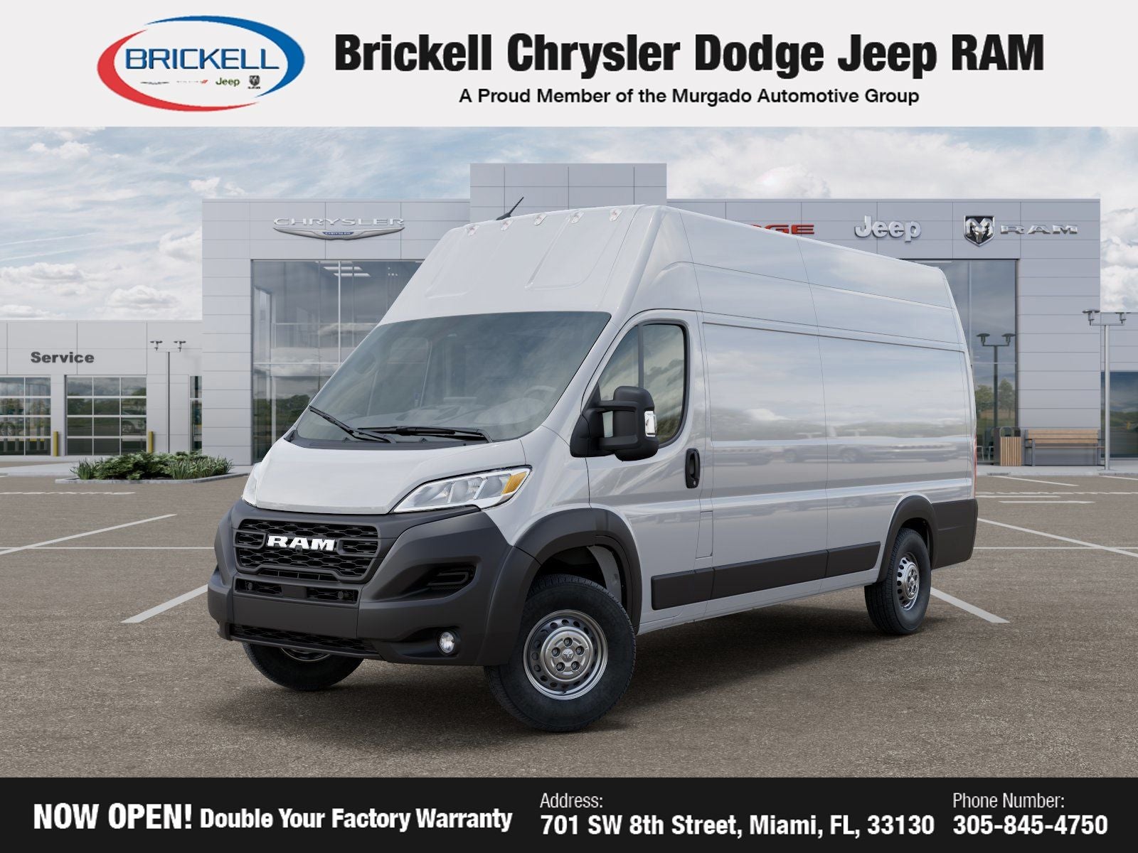 2026 RAM ProMaster 3500 Super High Roof