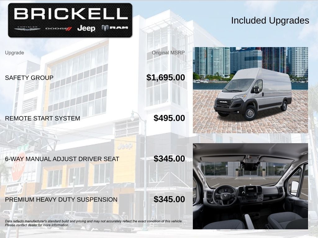 2026 RAM ProMaster 3500 Super High Roof