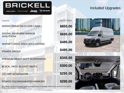 2026 RAM ProMaster 3500 Super High Roof