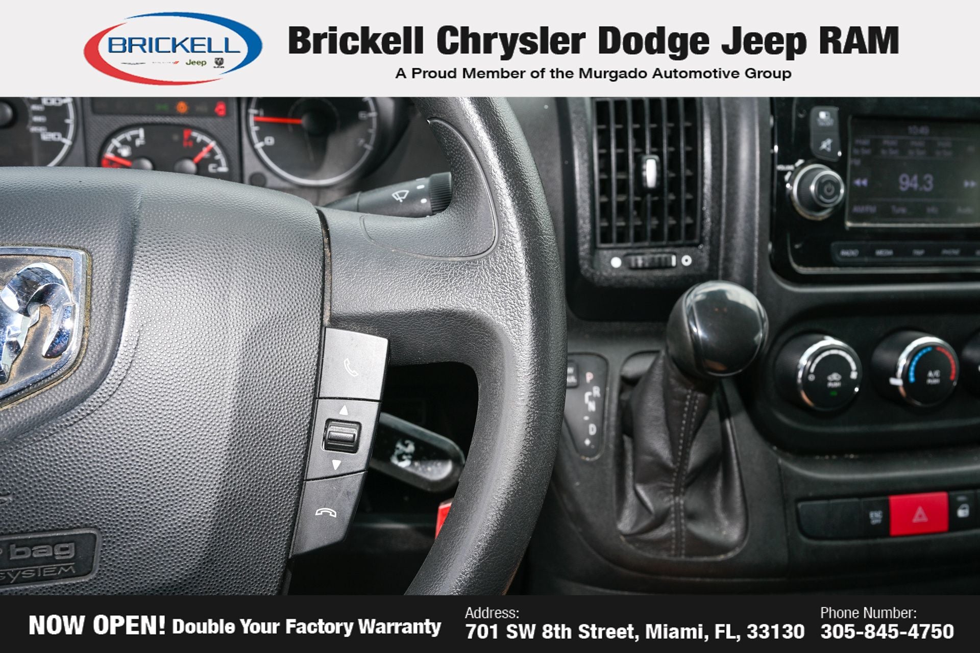 2020 RAM ProMaster 3500 High Roof 159 WB