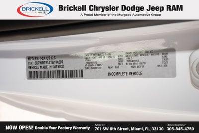 2026 RAM 3500 Tradesman 167.5 WB