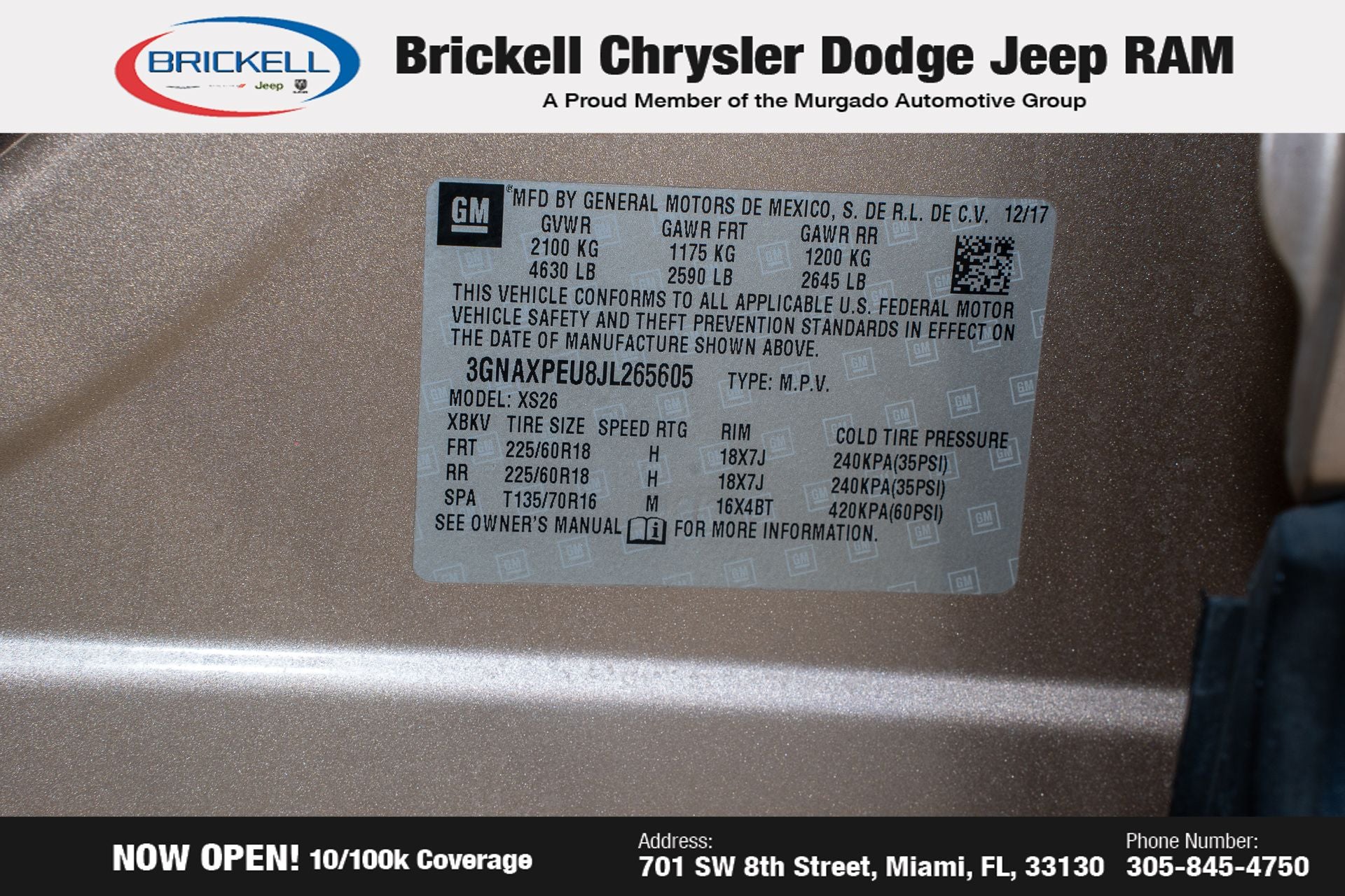 2018 Chevrolet Equinox Premier