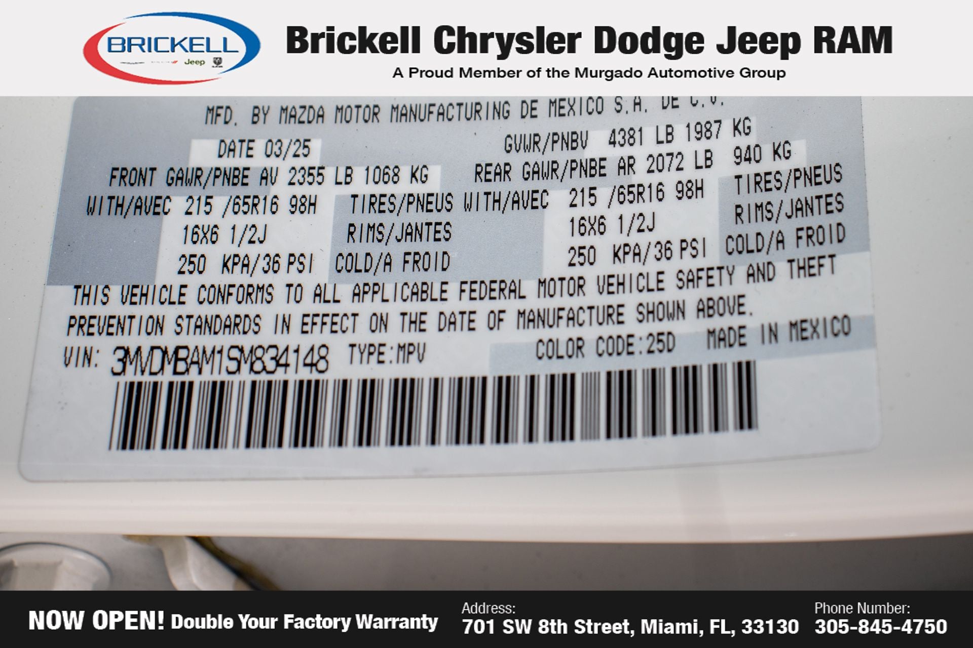 2025 Mazda Mazda CX-30 2.5 S