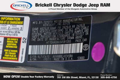 2025 Toyota Camry SE