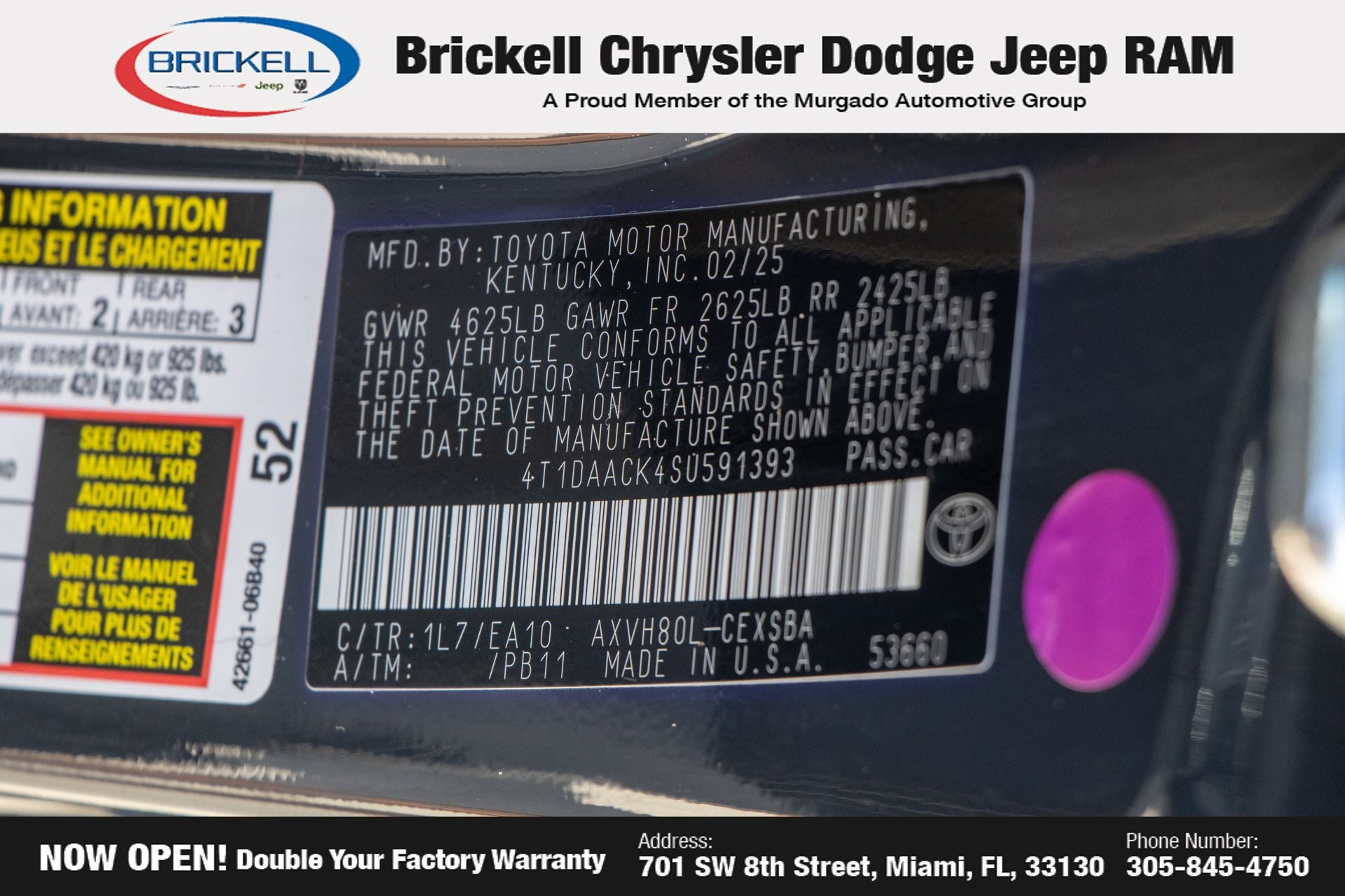 2025 Toyota Camry SE