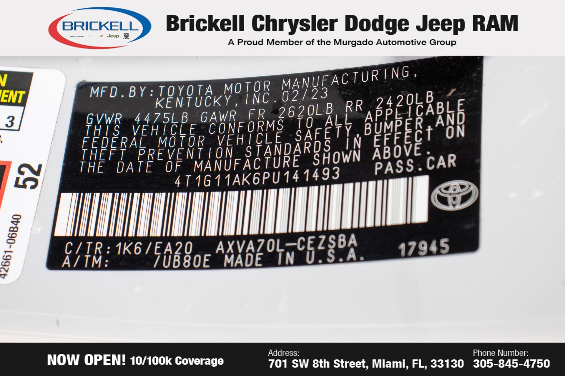 2023 Toyota Camry SE