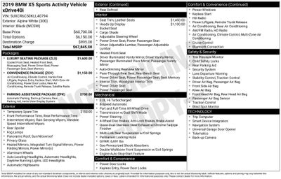 2019 BMW X5 xDrive40i
