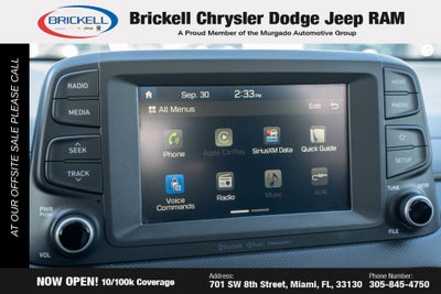 2019 Hyundai Kona SEL