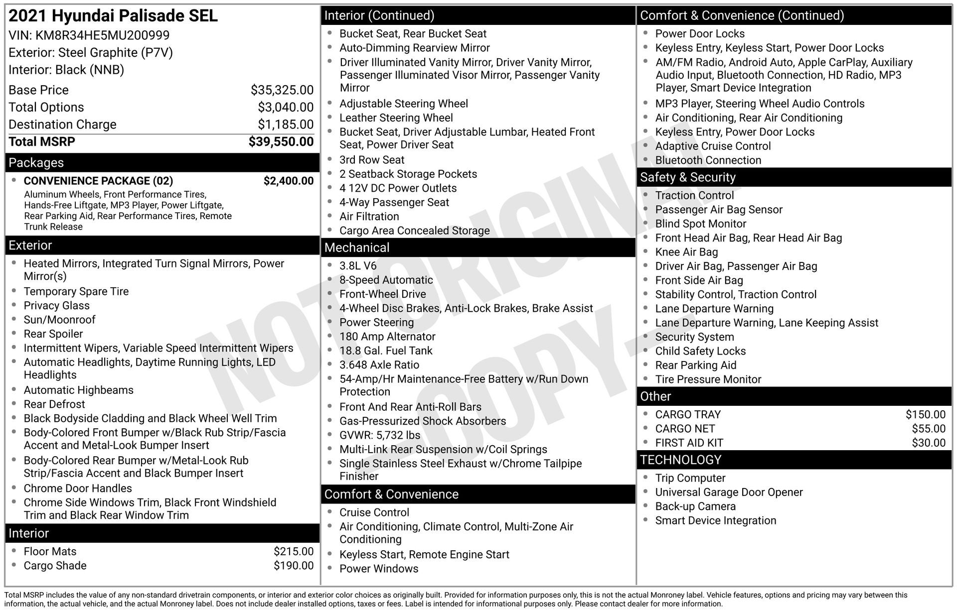 2021 Hyundai Palisade SEL