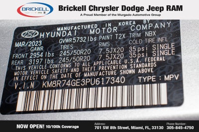 2023 Hyundai Palisade Calligraphy