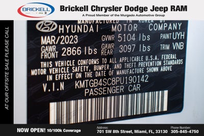 2023 Genesis G80 2.5T