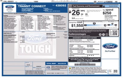 2020 Ford Transit Connect Titanium