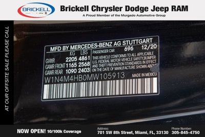 2021 Mercedes-Benz GLB GLB 250 4MATIC®