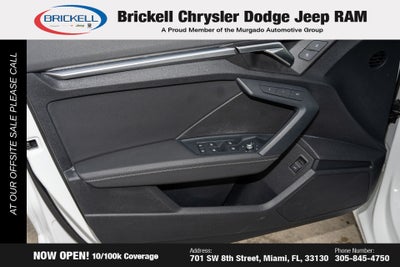 2023 Audi A3 40 Premium FrontTrak