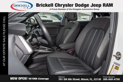 2023 Audi A3 40 Premium FrontTrak