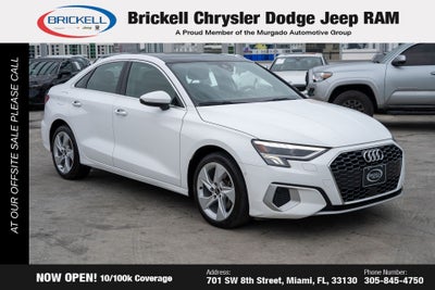 2023 Audi A3 40 Premium FrontTrak