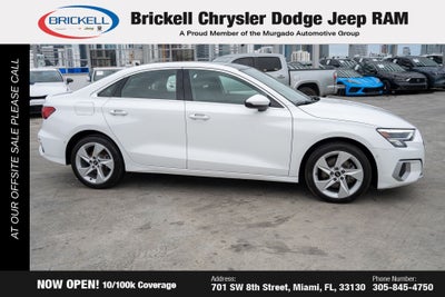 2023 Audi A3 40 Premium FrontTrak