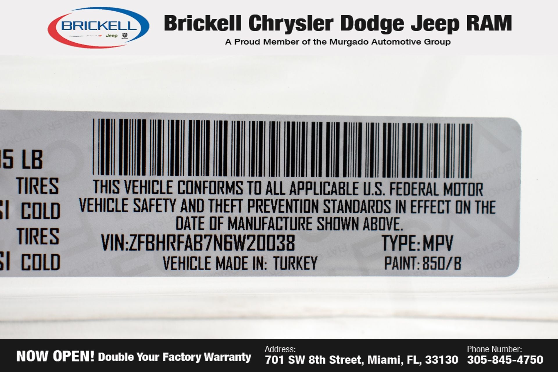 2022 RAM ProMaster City Base