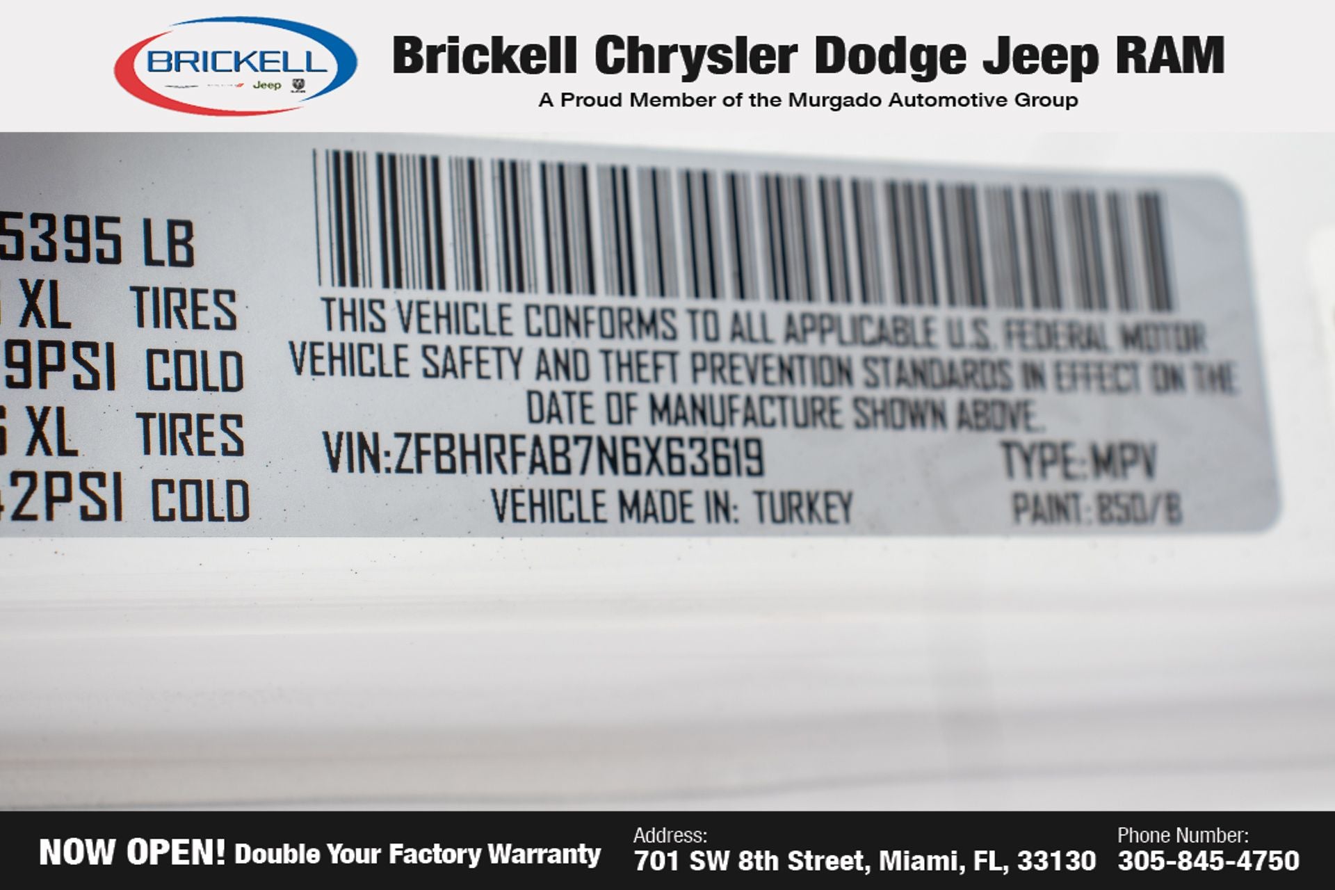 2022 RAM ProMaster City Base