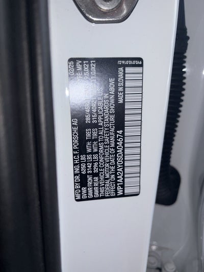 2025 Porsche Cayenne Base